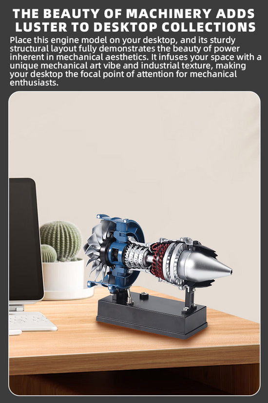 TECHING DM122 Mini Turbofan Engine Kit