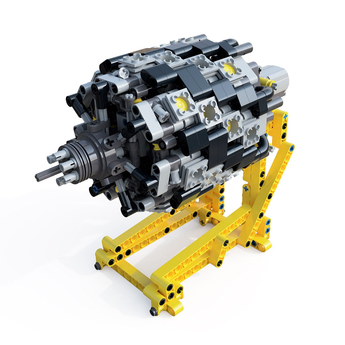 MOC R-4360 Wasp Major 28-Cylinder Radial Engine Blocks