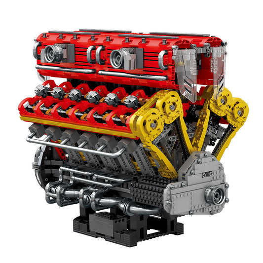 MOC Lamborghini V12 Engine Blocks