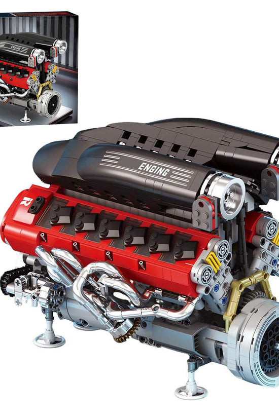 MOC SP3 V12 Engine Blocks