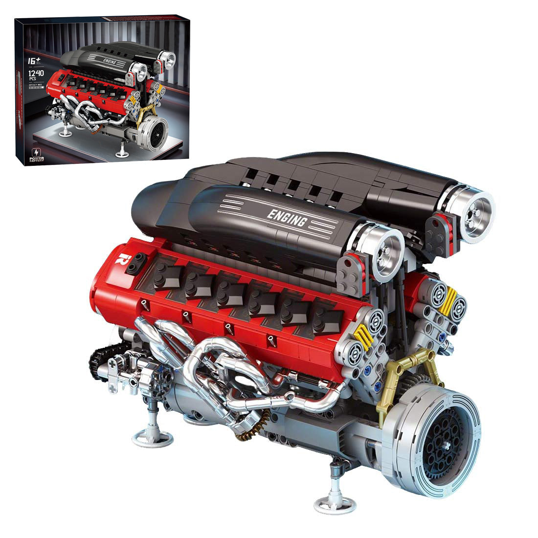 MOC SP3 V12 Engine Blocks