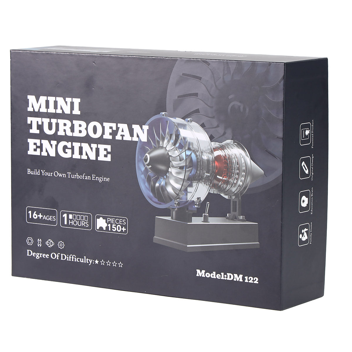 TECHING DM122 Mini Turbofan Engine Kit