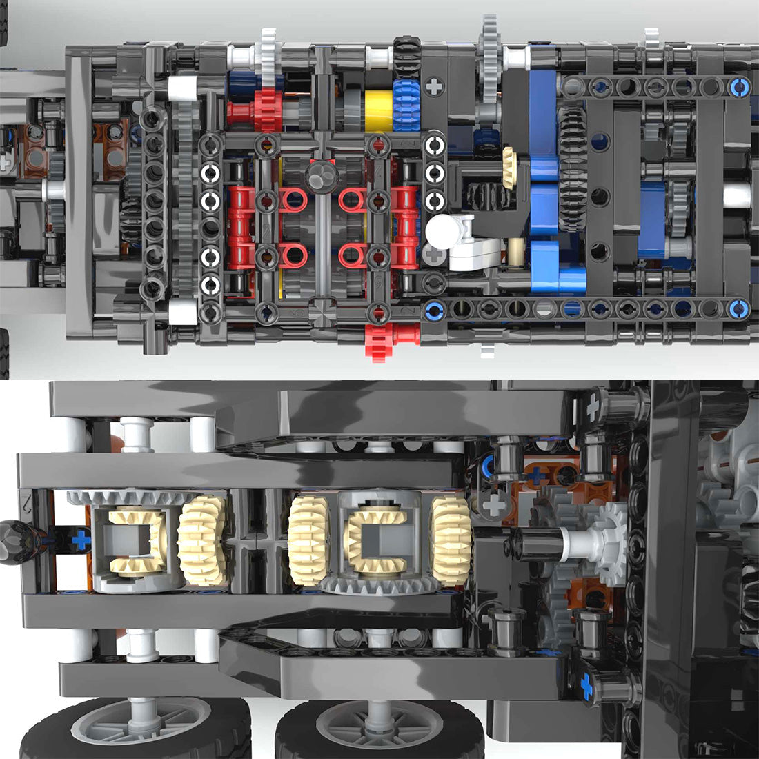 V8 Gearbox Blocks