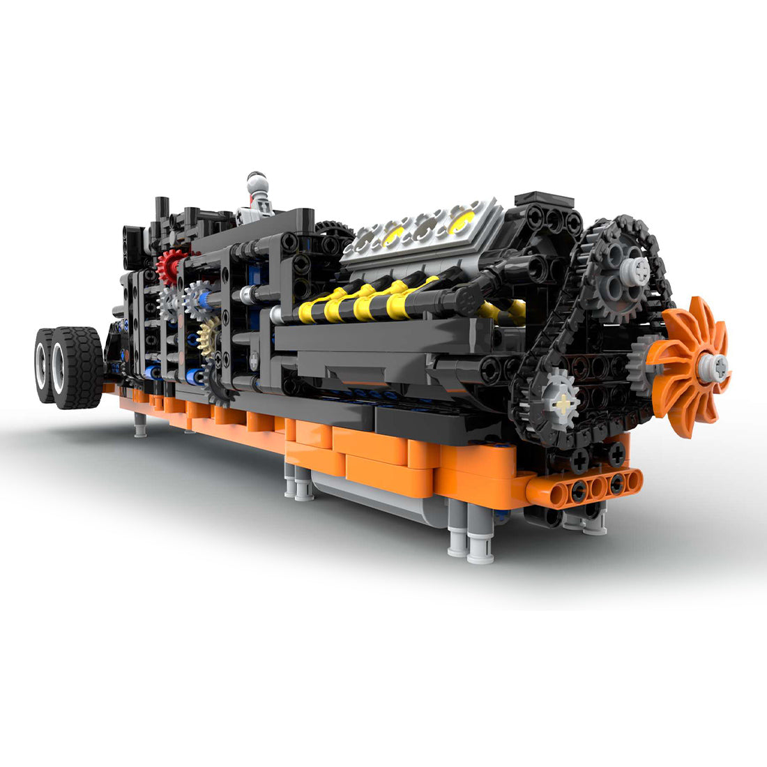 V8 Gearbox Blocks