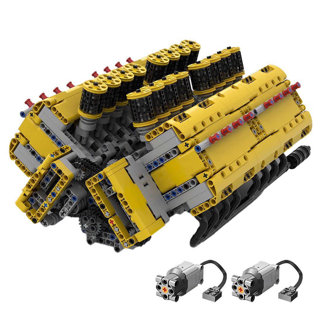 V16 Pushrod Blocks