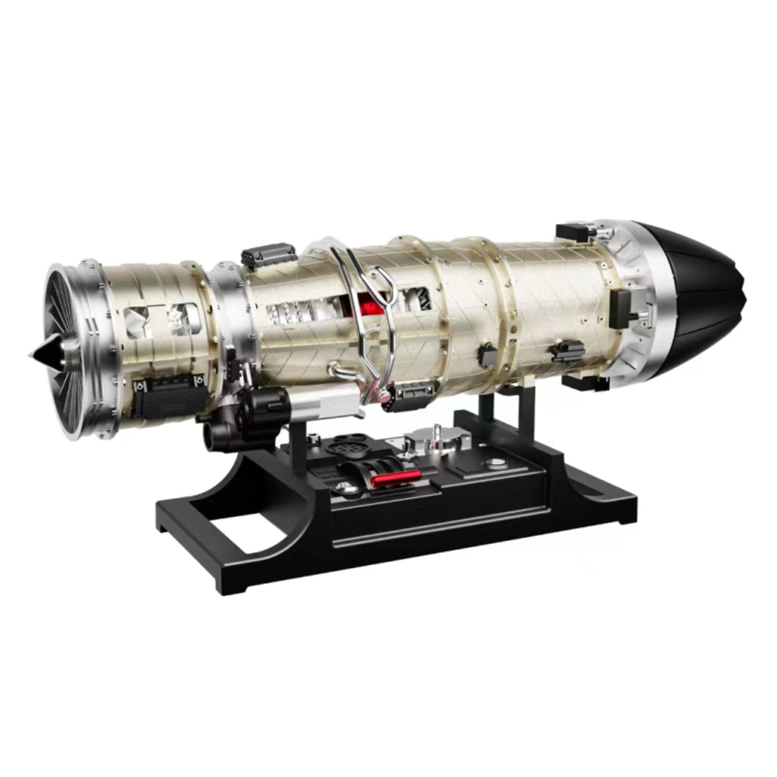 F135 Military Turbofan Engine Model with Lights & Effects