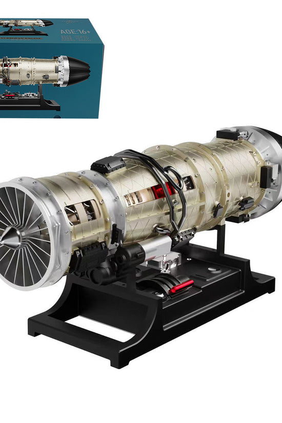 F135 Military Turbofan Engine Model with Lights & Effects