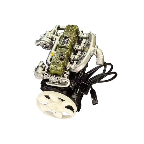 1/10 Resin Vintage Inline-4 Diesel Engine for RC Crawlers