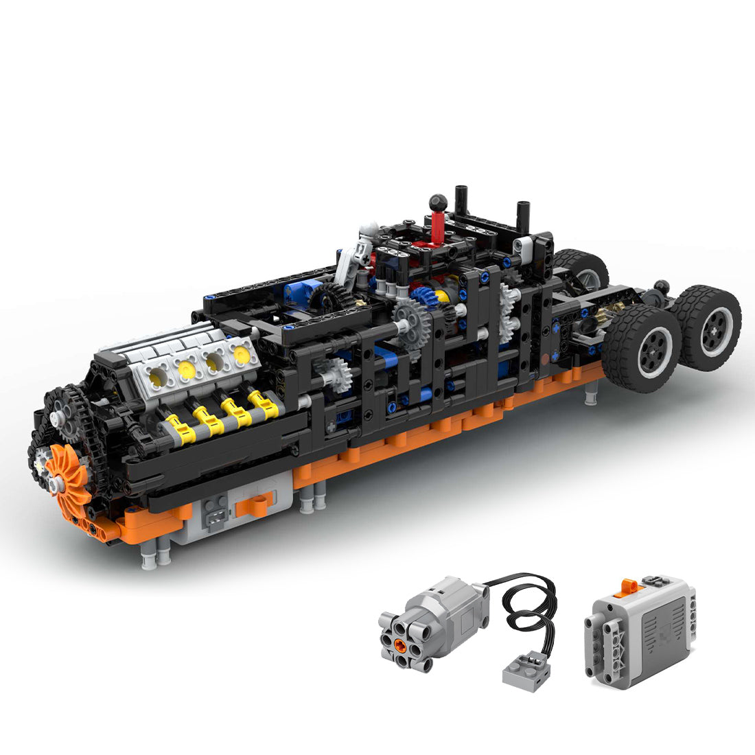 V8 Gearbox Blocks