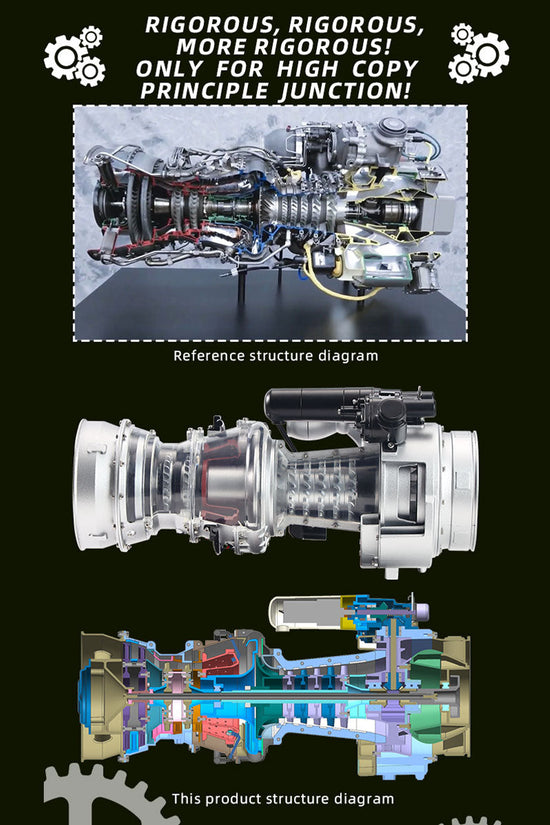 TECHING×SKYMECHMAN Turboshaft Engine Kit