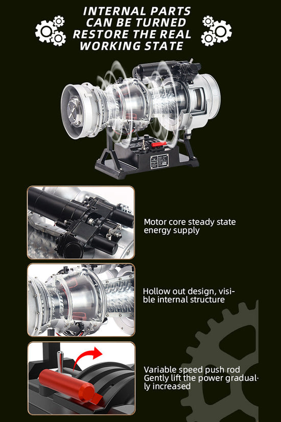 TECHING×SKYMECHMAN Turboshaft Engine Kit