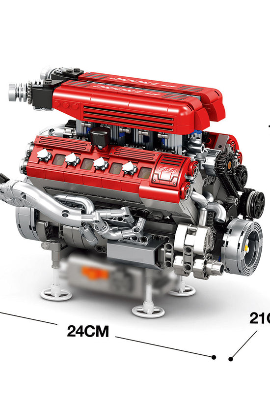 MOC F1 V8 Engine Blocks