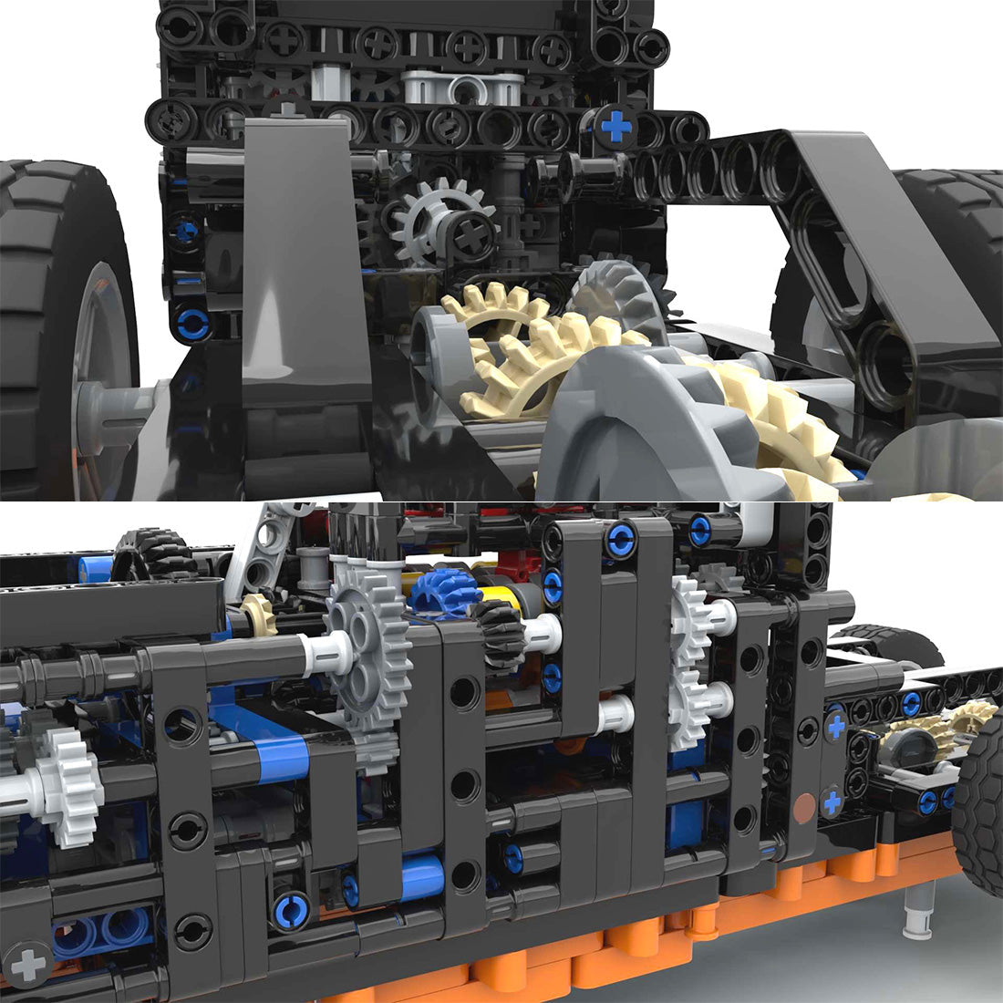 V8 Gearbox Blocks