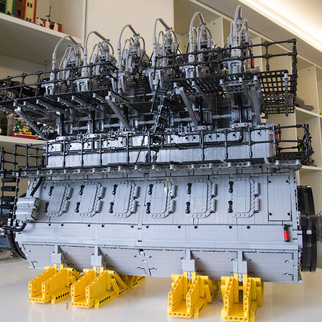 MOC Two-Stroke Turbocharged Marine Diesel Engine Blocks