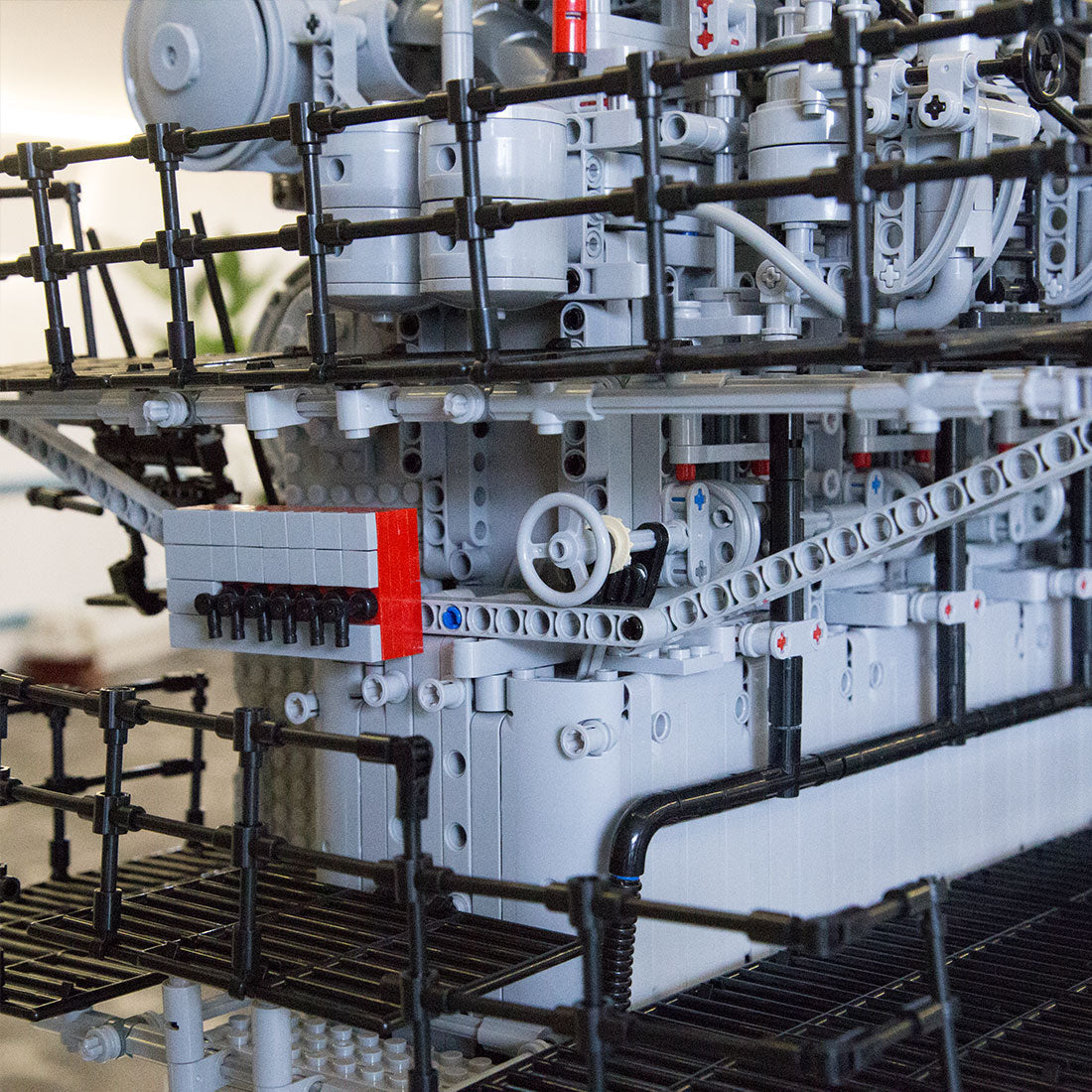 MOC Two-Stroke Turbocharged Marine Diesel Engine Blocks