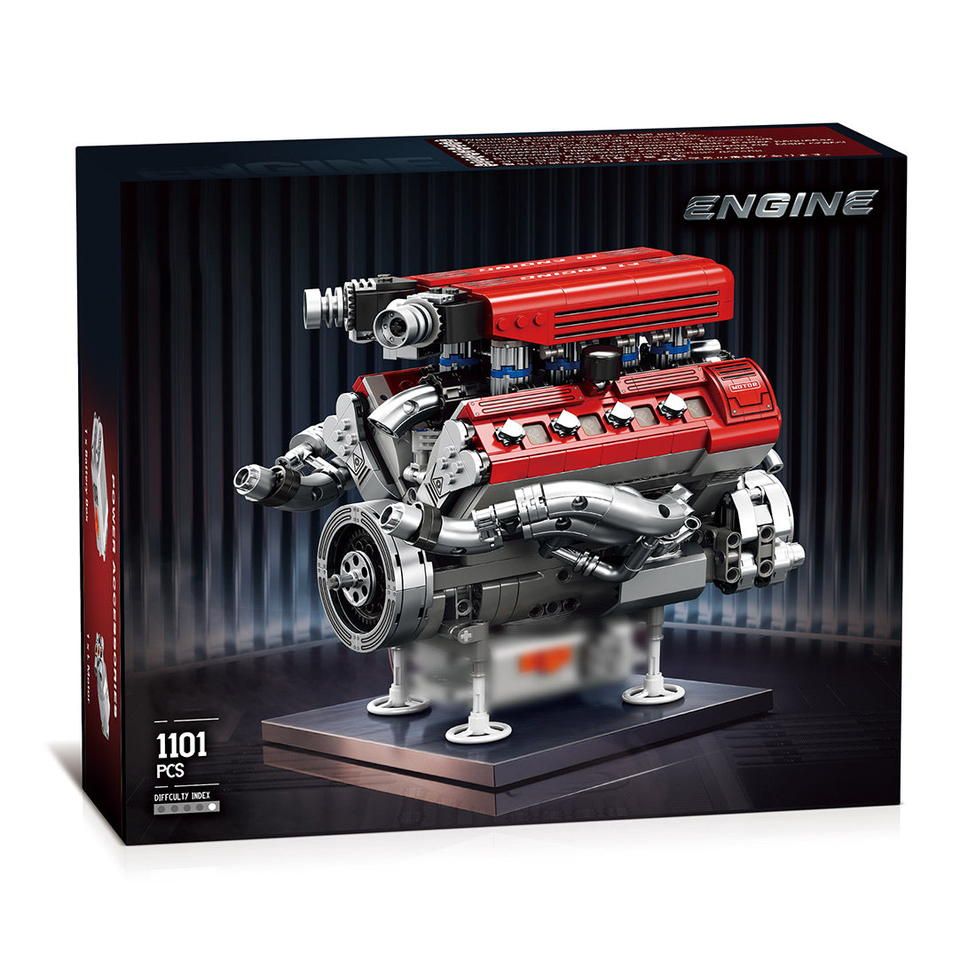 MOC F1 V8 Engine Blocks