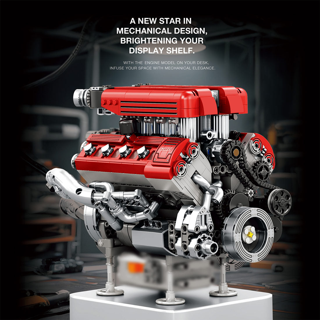 MOC F1 V8 Engine Blocks