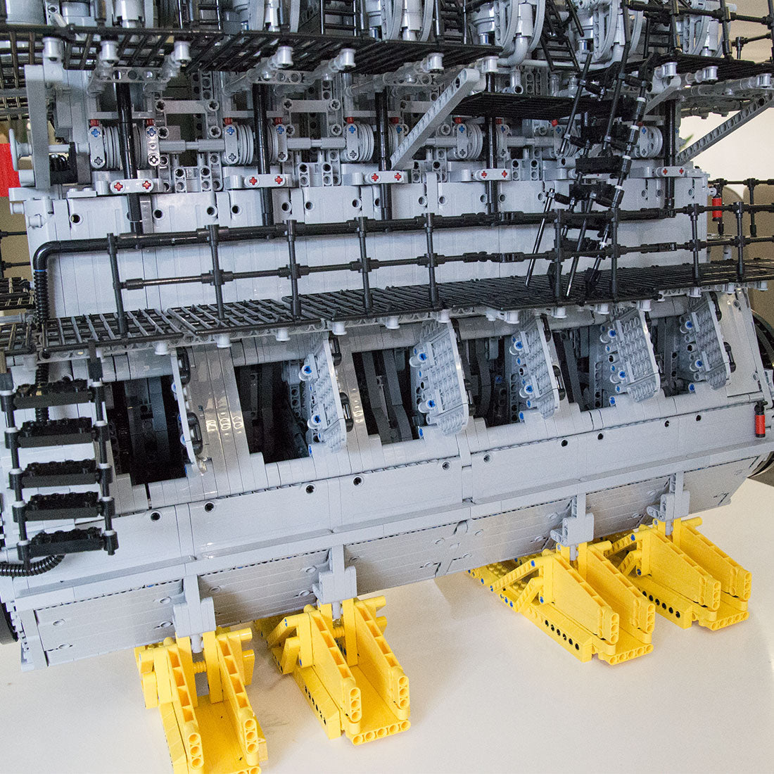 MOC Two-Stroke Turbocharged Marine Diesel Engine Blocks