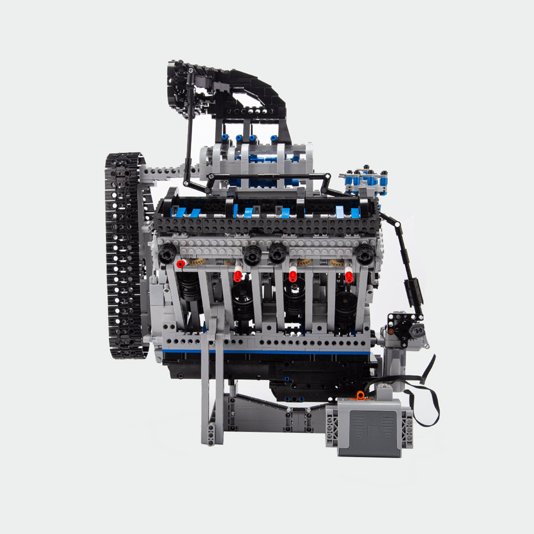 MOC Chevy Small-Block V8 Supercharged Engine Blocks