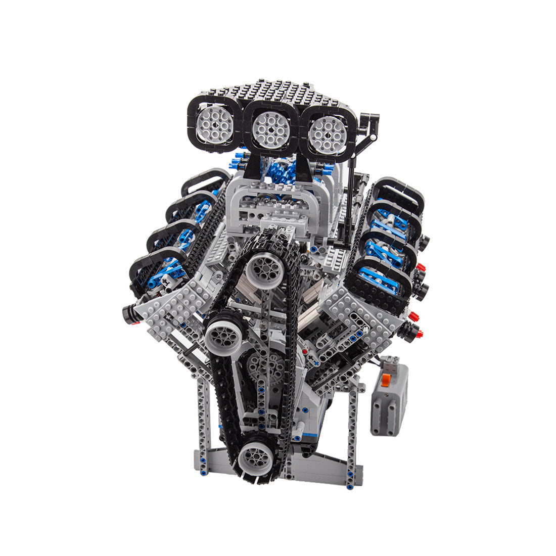 MOC Chevy Small-Block V8 Supercharged Engine Blocks