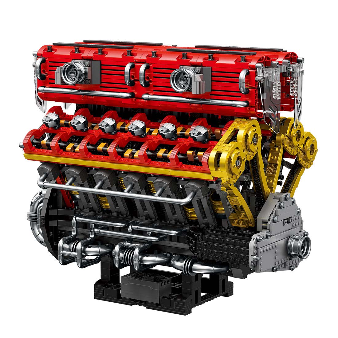 MOC Lamborghini V12 Engine Blocks