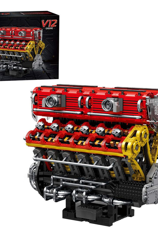 MOC Lamborghini V12 Engine Blocks