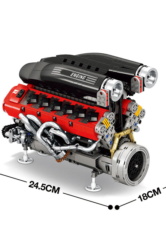 MOC SP3 V12 Engine Blocks