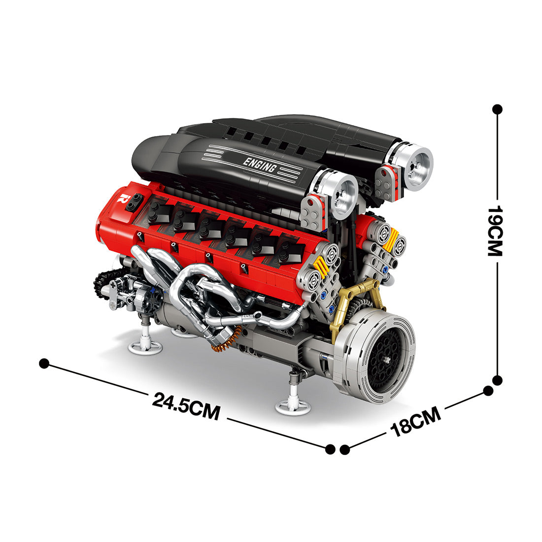MOC SP3 V12 Engine Blocks