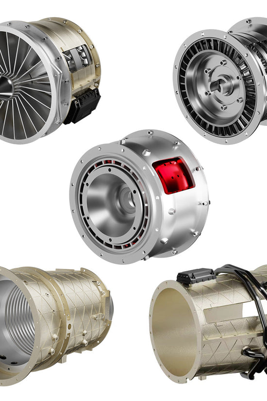 F135 Military Turbofan Engine Model with Lights & Effects