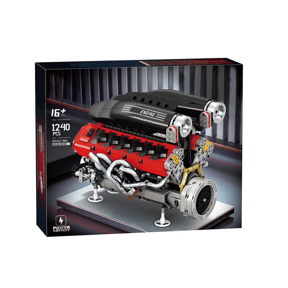 MOC SP3 V12 Engine Blocks