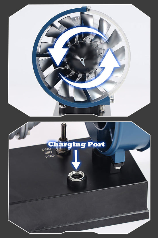 TECHING DM122 Mini Turbofan Engine Kit