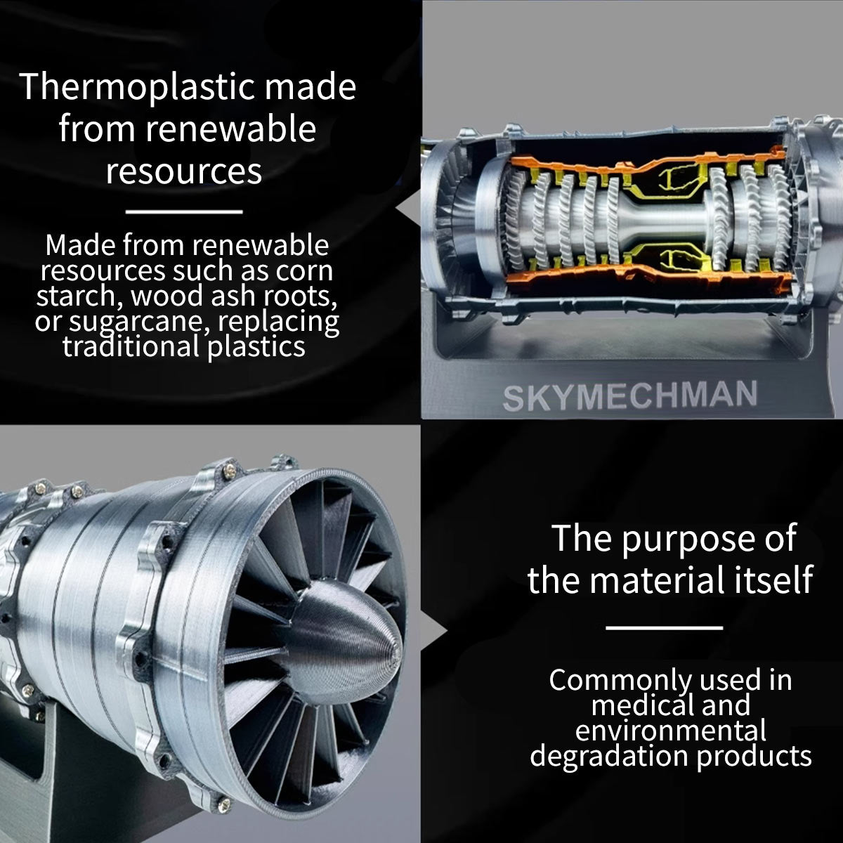 SKYMECHMAN WS-15 Turbofan Engine Kit