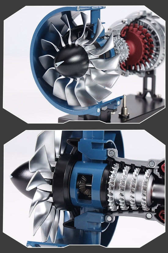TECHING DM122 Mini Turbofan Engine Kit