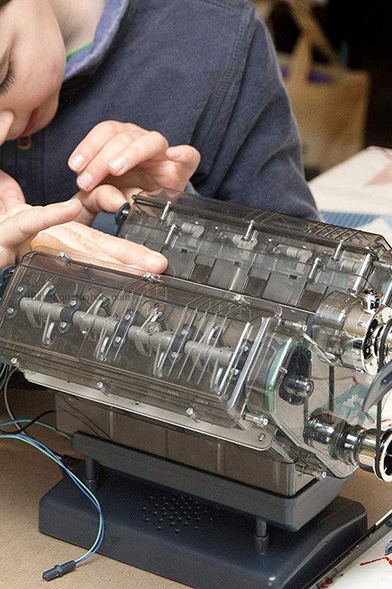 HAYNES Transparent V8 Engine Model Kit