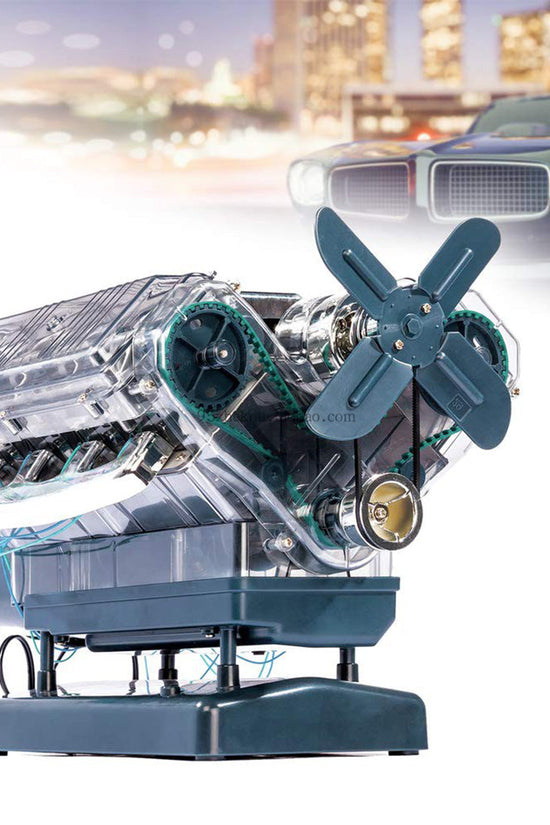 HAYNES Transparent V8 Engine Model Kit