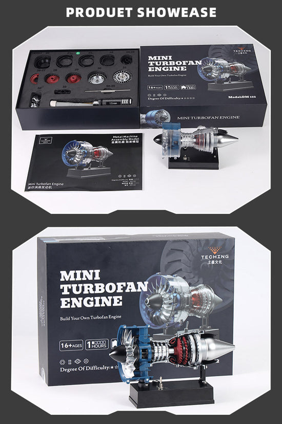 TECHING DM122 Mini Turbofan Engine Kit