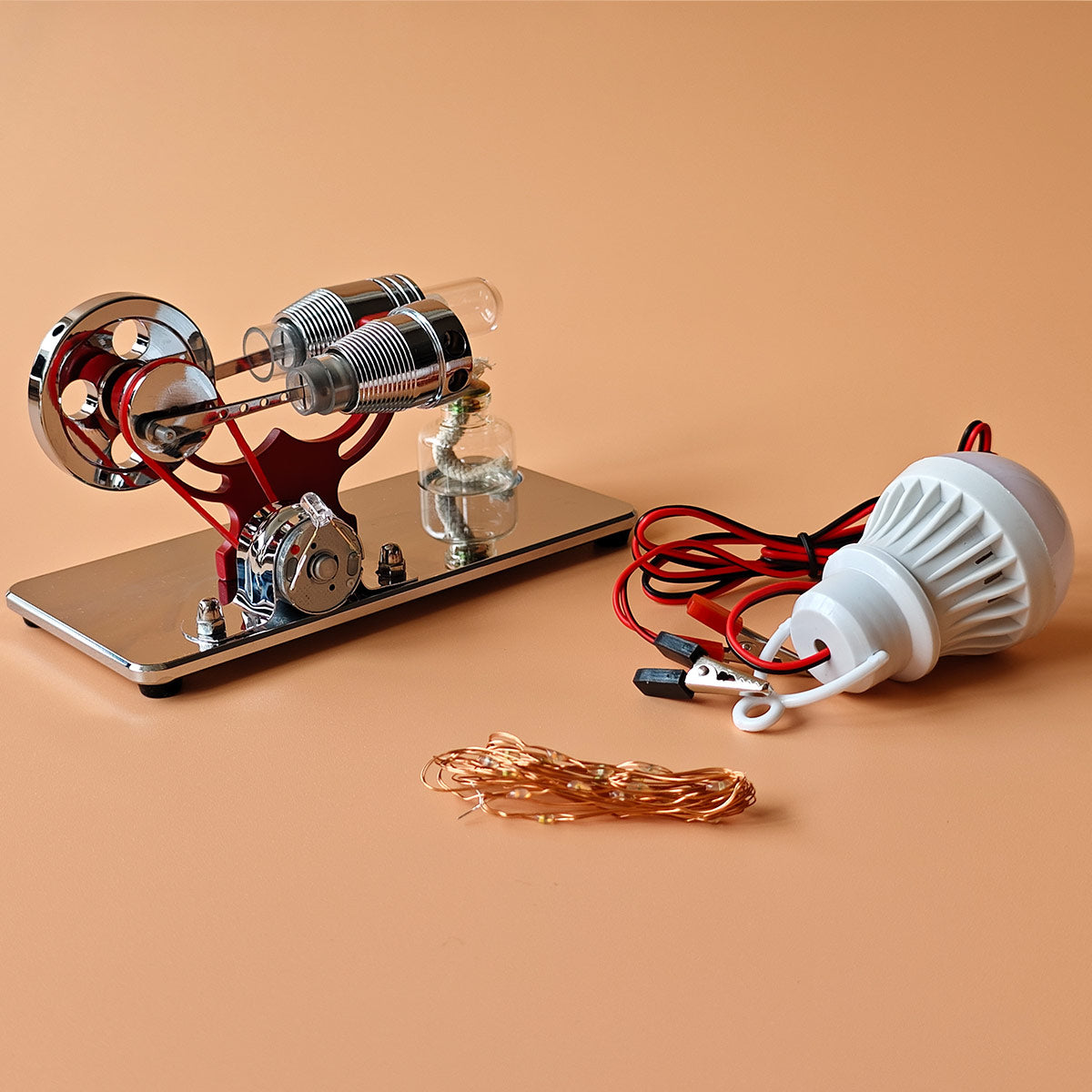 ENJOMOR Gamma Stirling Engine Generator
