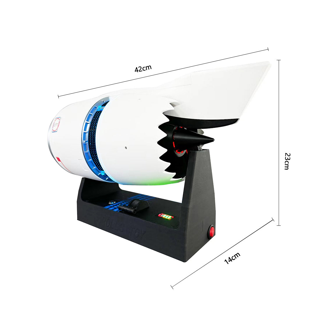 3D Printed Turbofan Thrust Reverser Model