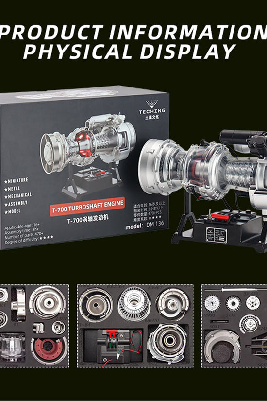 TECHING×SKYMECHMAN Turboshaft Engine Kit