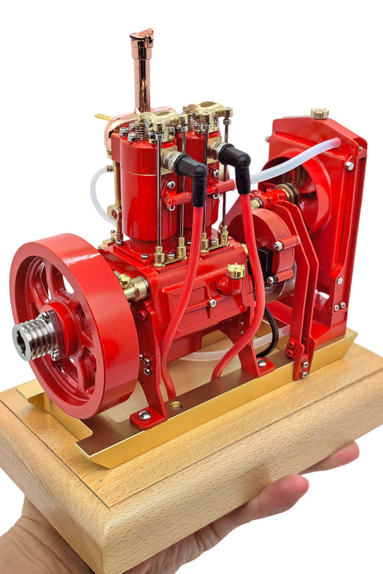 5cc Twin-Cylinder OHV Tractor Gasoline Engine Model