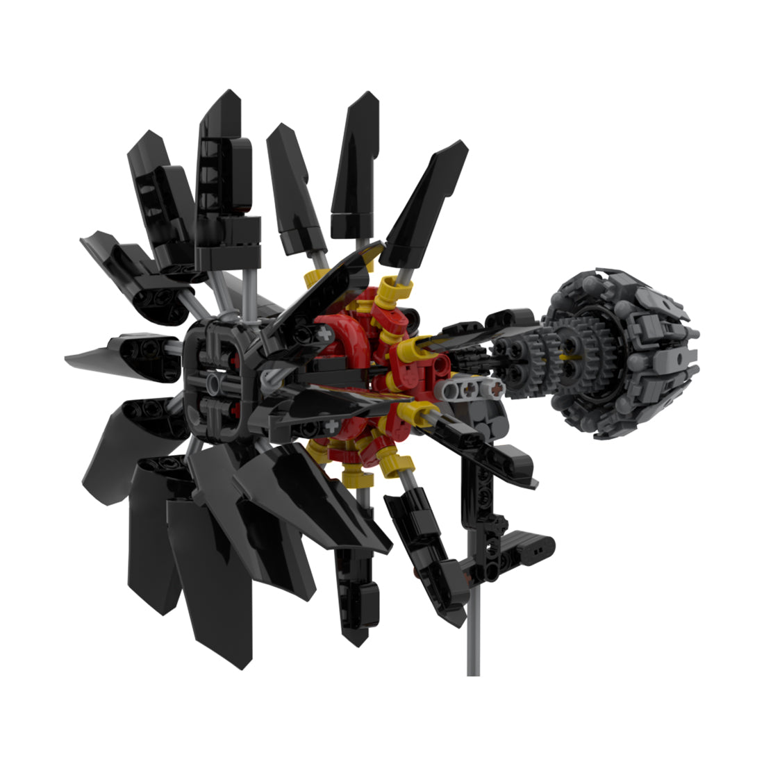 MOC CFM RISE Open Rotor Engine Building Blocks