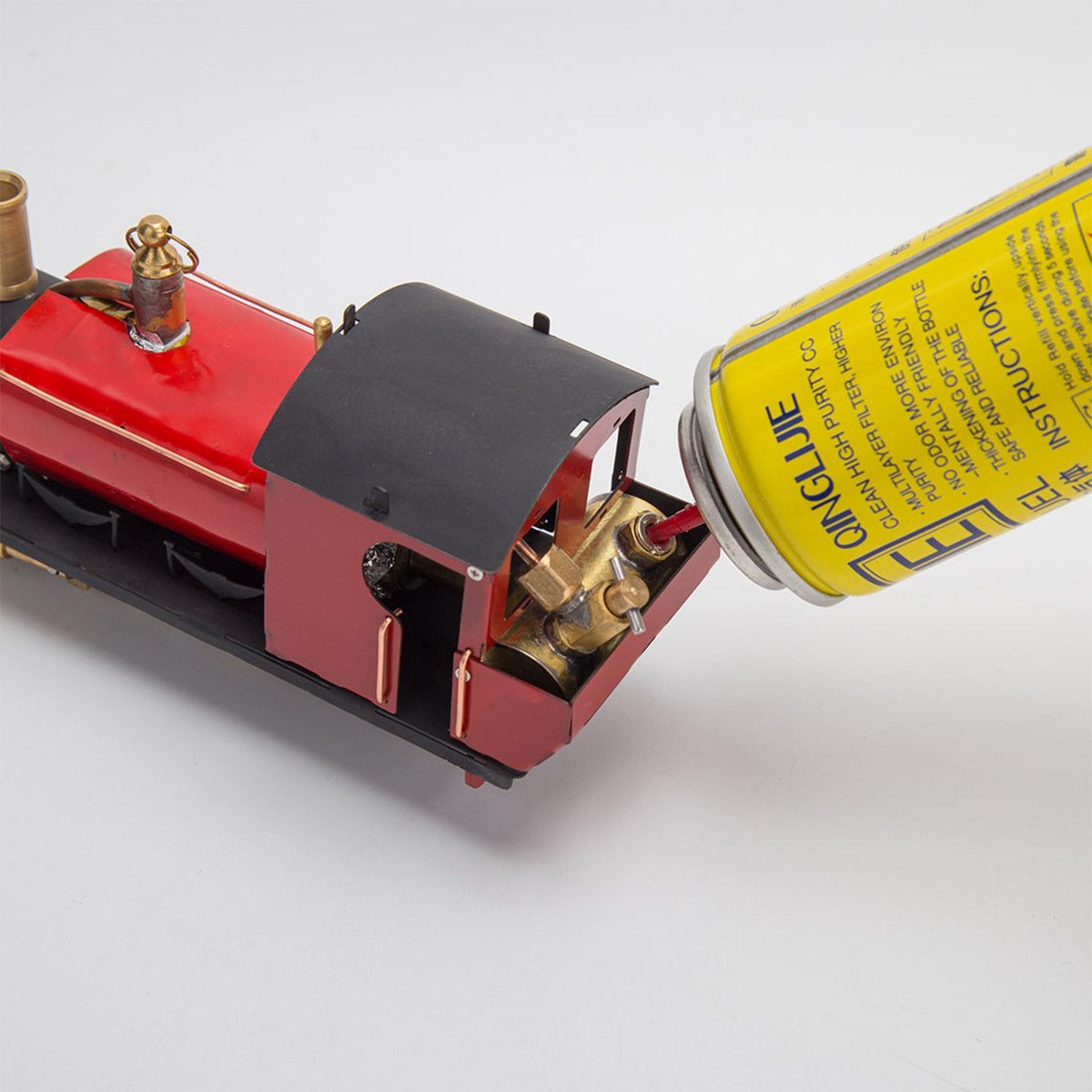 HO Scale Live Steam Locomotive Model