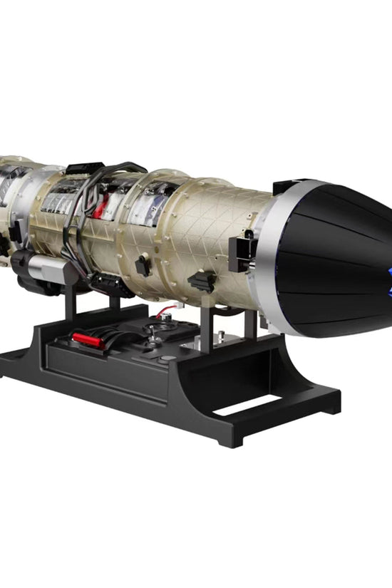 F135 Military Turbofan Engine Model with Lights & Effects