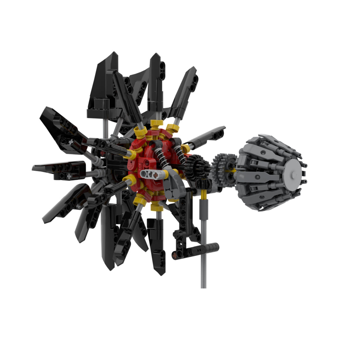 MOC CFM RISE Open Rotor Engine Building Blocks