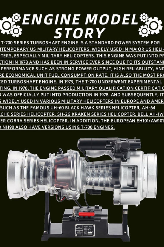TECHING×SKYMECHMAN Turboshaft Engine Kit