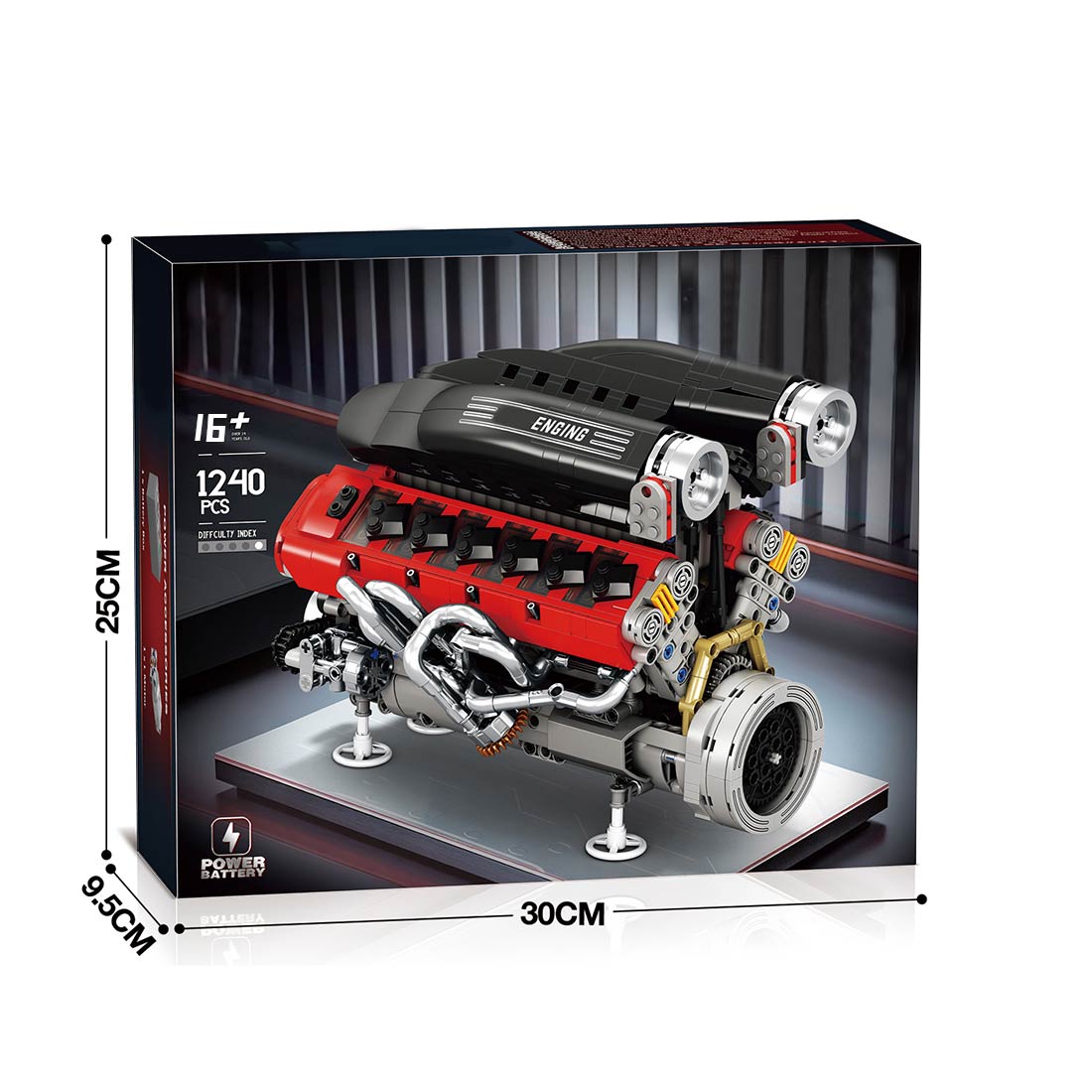MOC SP3 V12 Engine Blocks