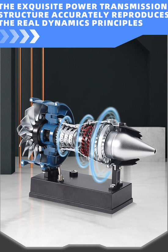 TECHING DM122 Mini Turbofan Engine Kit