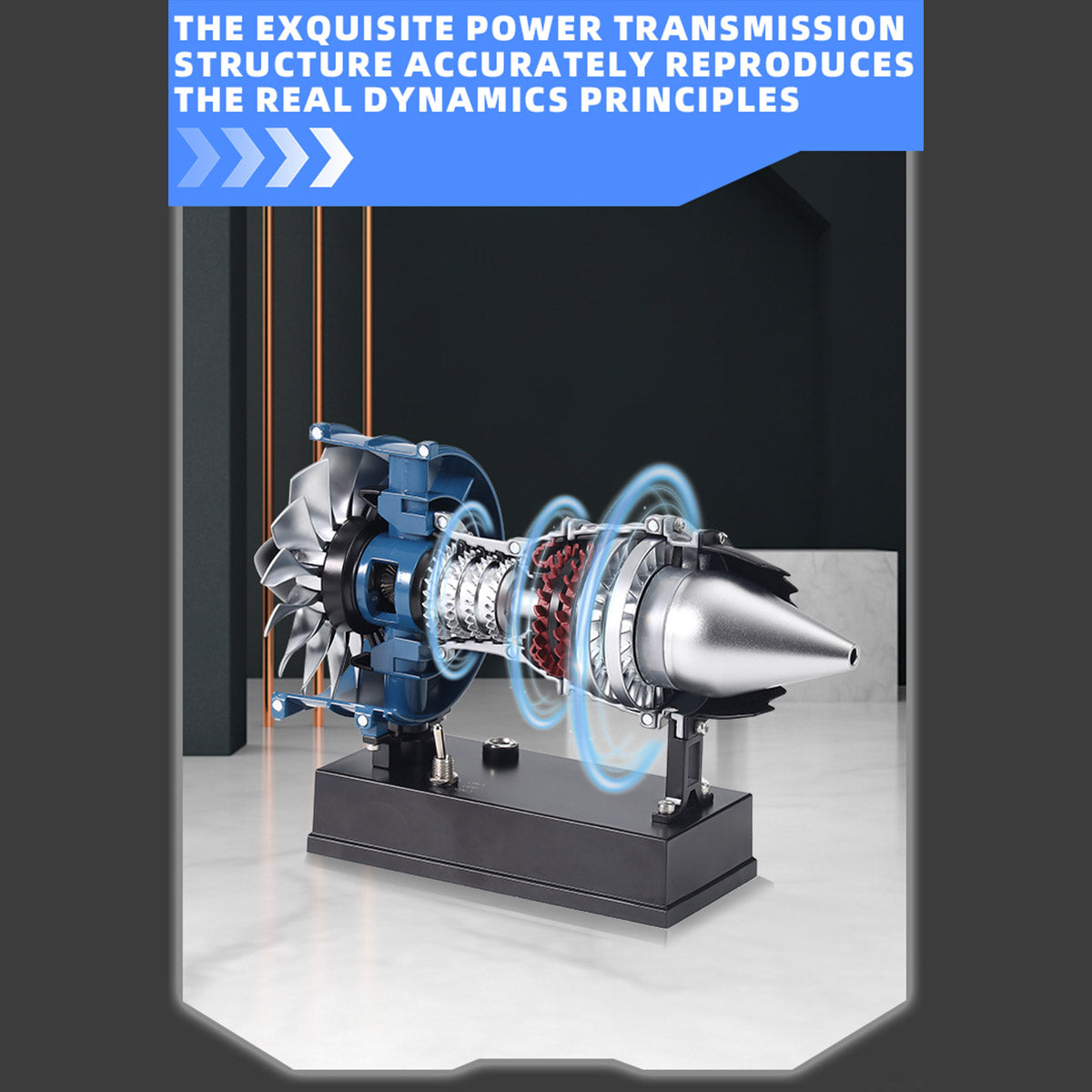 TECHING DM122 Mini Turbofan Engine Kit