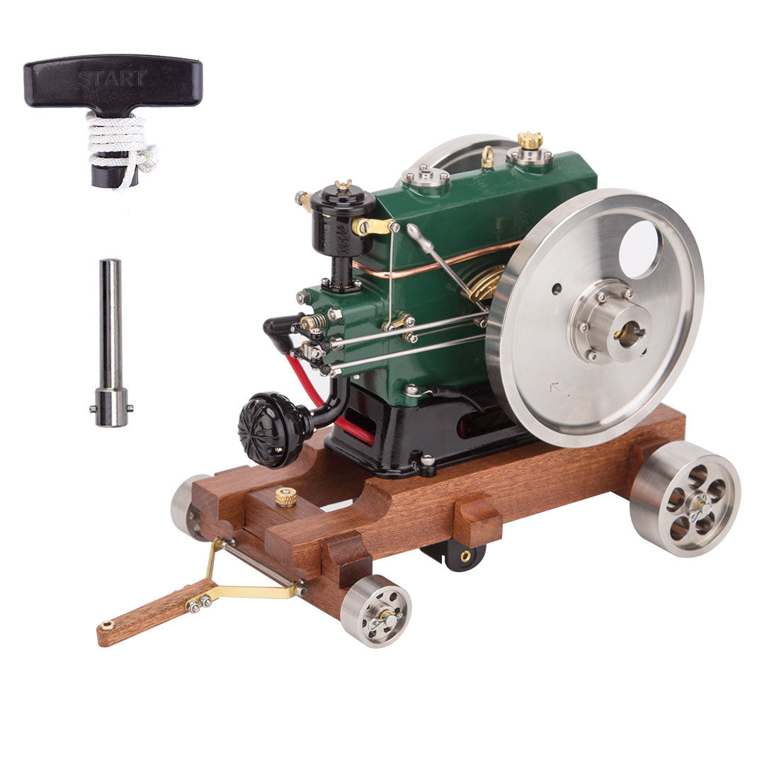 RETROL 1/8 Scale 3.6cc Vintage Single-Cylinder Gasoline Engine