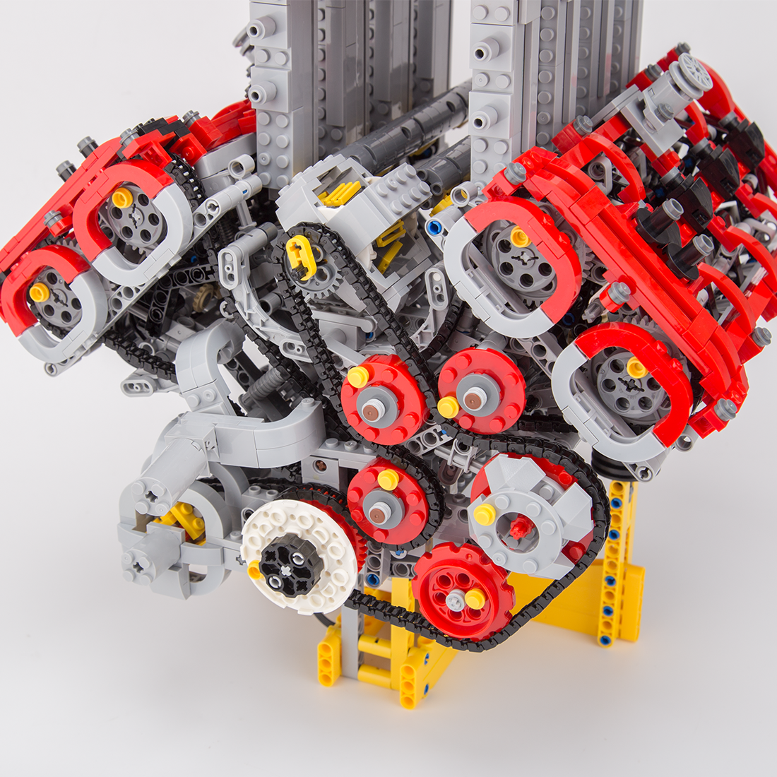 Single-Cylinder 4-Stroke Cast Iron Gasoline Engine Model
